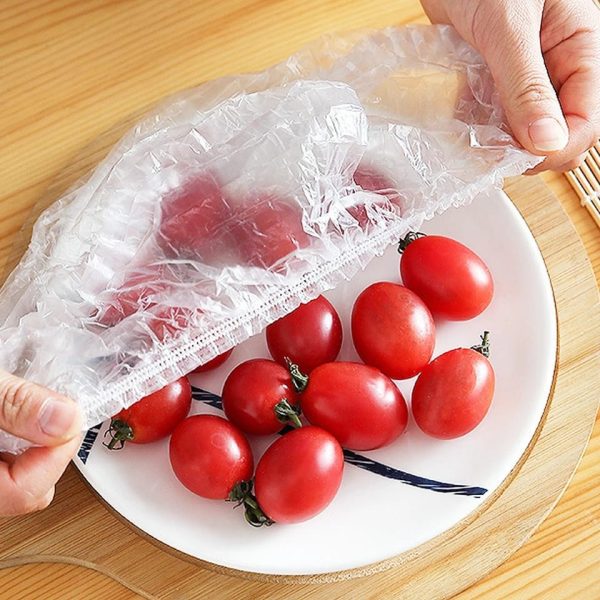 Combo Deal – 5 Pcs Metal Wire Cleaning Cloths with 1 Bear Design Food Cover Packet